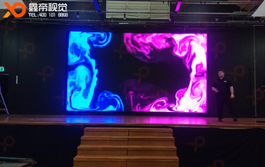 澳洲悉尼一学校户内舞台LED屏项目