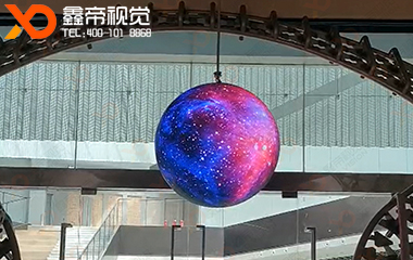 万科未来智慧城LED球形屏项目