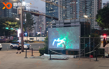 深圳节日大道LED高清艺术装置项目