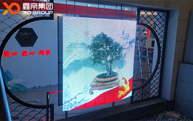 江苏扬州瘦西湖LED冰屏项目