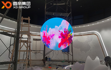 苏州苏试试验集团LED圆形屏项目
