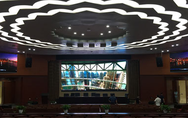 银行室内LED会议室