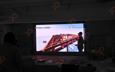 华南理工大学VR+3D+LED交互显示项目