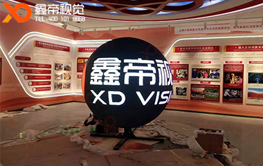 云南省规划馆1.8米P2.5球形屏项目