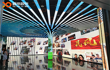 四川家风馆数字化创意LED视觉项目