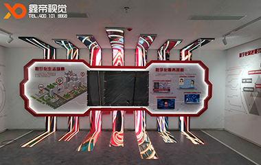 山东潍坊银行定制型LED屏项目