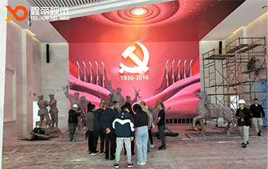 红军长征在四川LED艺术屏项目