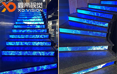 苏州周大福LED楼梯屏项目
