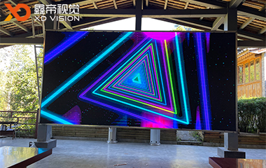 云南省傈僳乡村绿叶宴LED屏项目