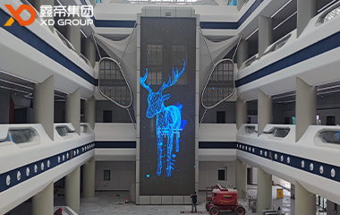 温州科技馆数字化LED艺术屏项目